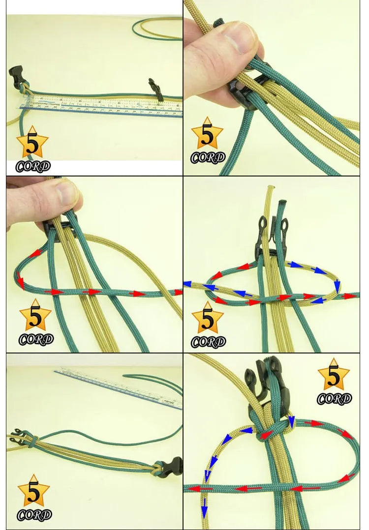 15-in-1 Survival Paracord Bracelet | Skanto