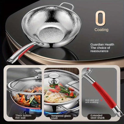 TitanFlair Wok — Non-stick frying for endless cooking enjoyment | Karnz