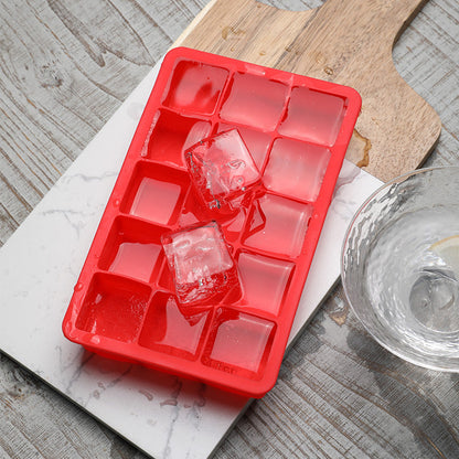 Unisex Silicone Ice Cube Mold with 10 Chambers Bowlift
