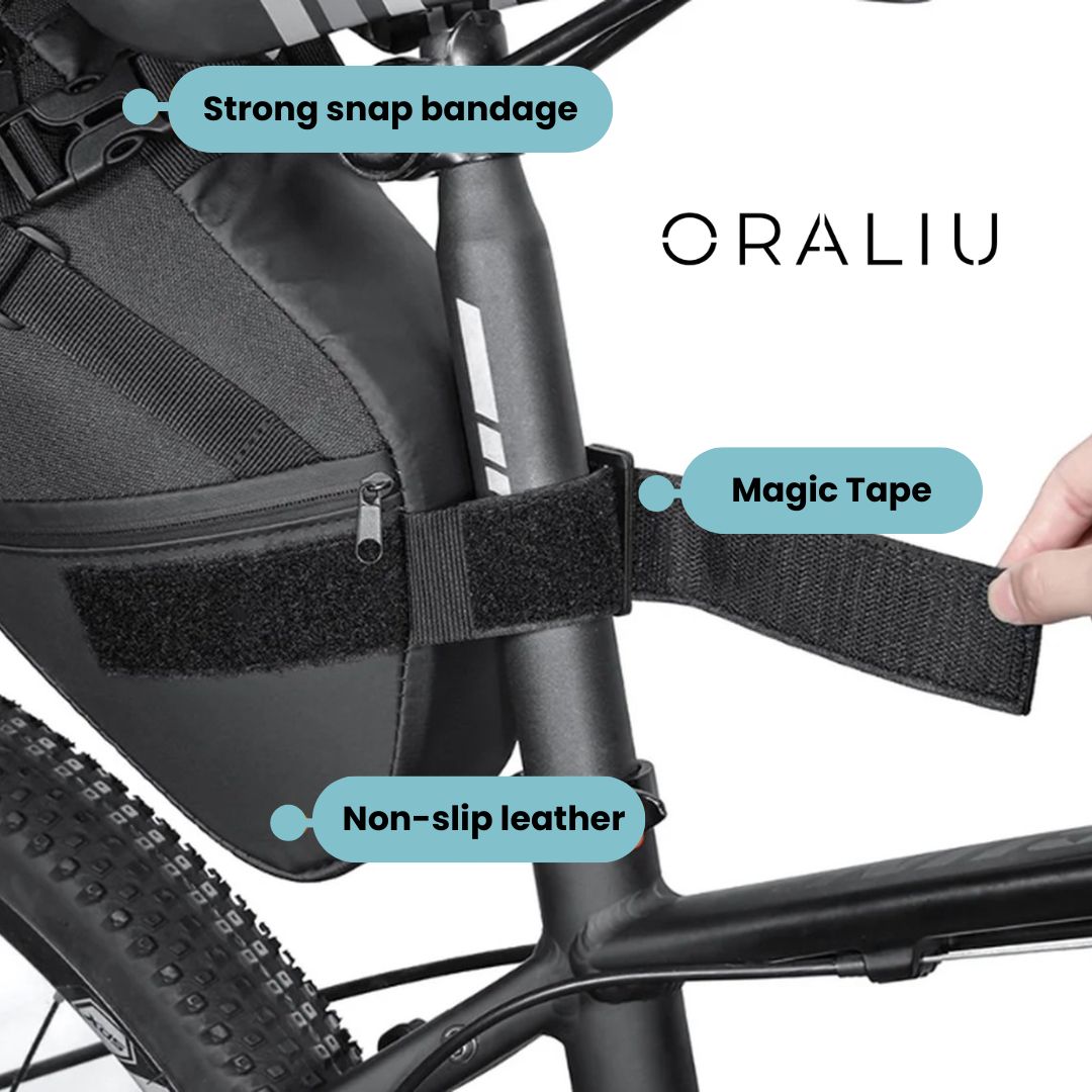 Skanto | Waterproof Bike Saddle Bag – 10L Capacity, Lightweight & Durable Bicycle Seat Pack