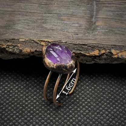 Skanto | Natural Raw Birthstone Ring - Selina