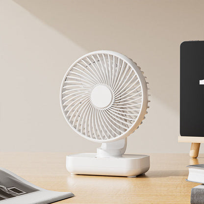 Portable Rechargeable USB Desk Fan with 4 Speeds | Skanto