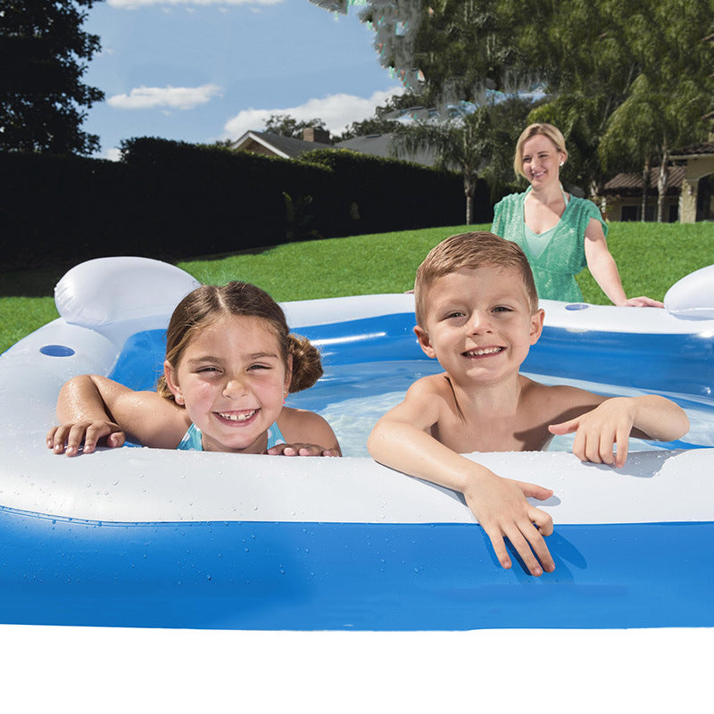Ladies Inflatable Relaxation Bathtub with Ergonomic Shape Bowlift