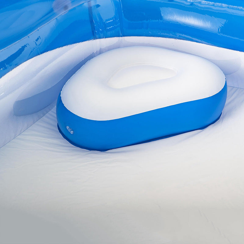 Ladies Inflatable Relaxation Bathtub with Ergonomic Shape Bowlift
