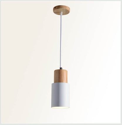 BowLift | SinglePend - Nordic Macaron Cylinder Aluminium 1-flame LED pendant lamp