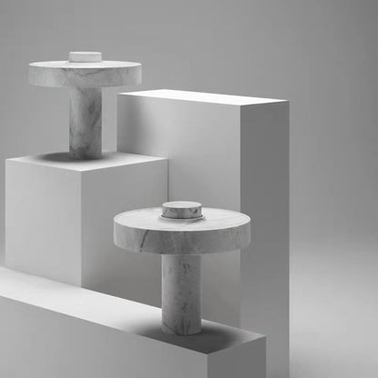 Marble Table Lamp with Contemporary Design