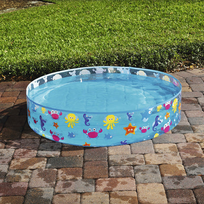 Women's Inflatable Children's Paddling Pool with Maritime Motif Brehn