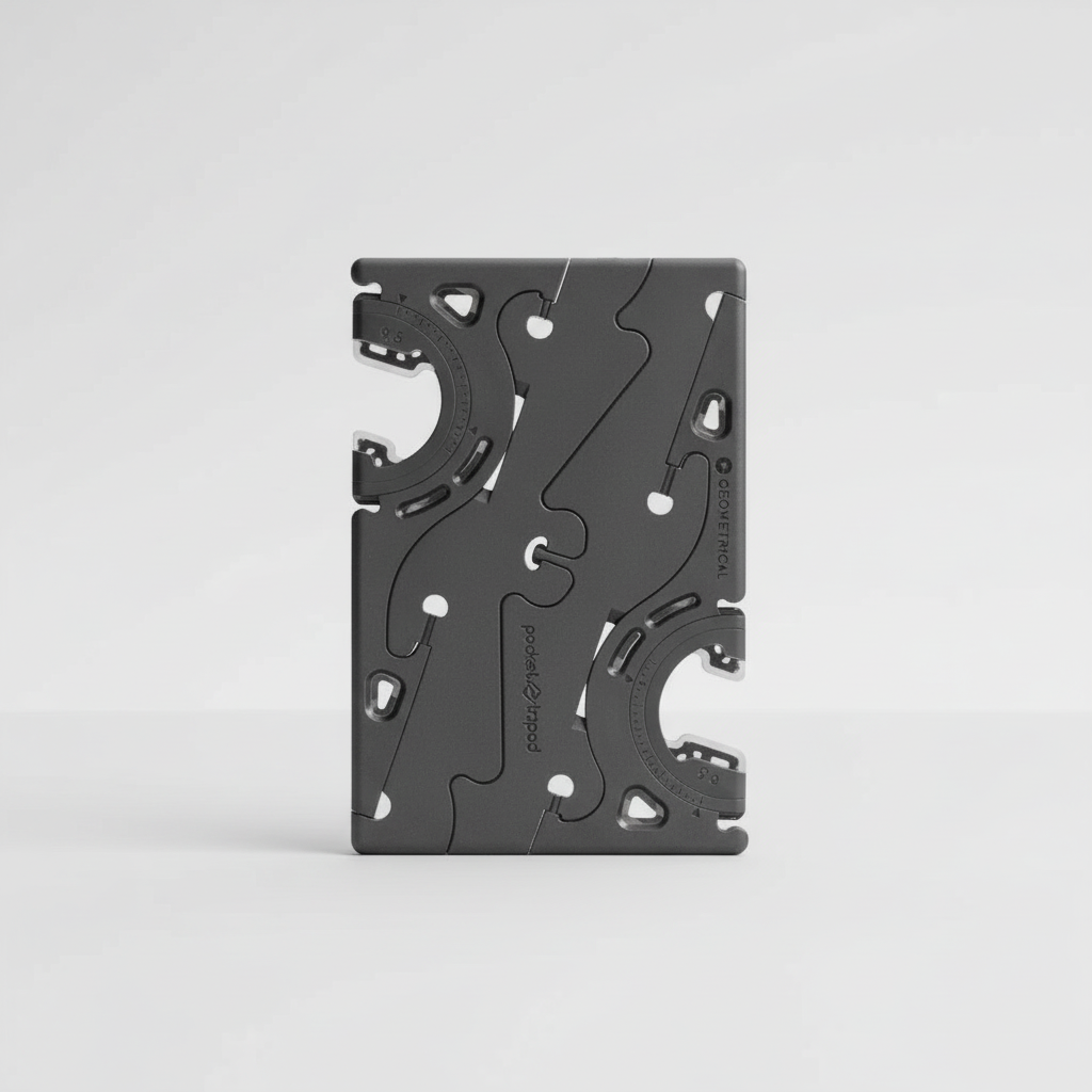 Portable phone stand for perfect photos - SnapFold