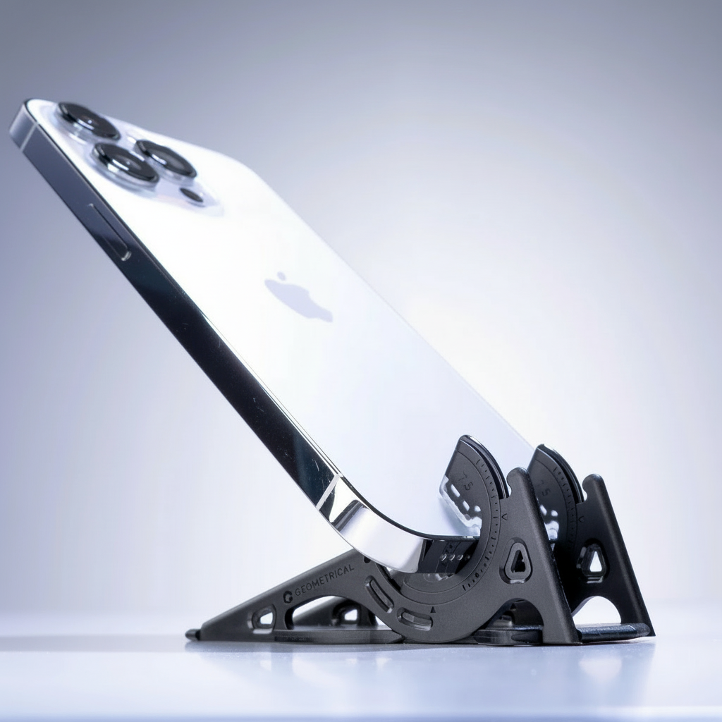 Portable phone stand for perfect photos - SnapFold