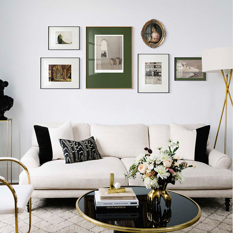 Framed Coastal Landscape Artwork