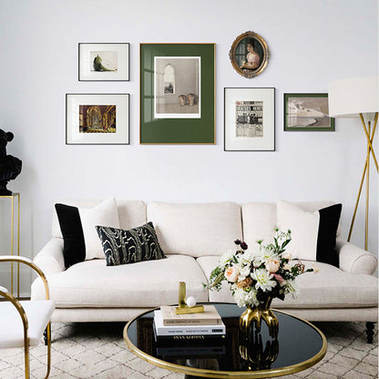 Framed Coastal Landscape Artwork
