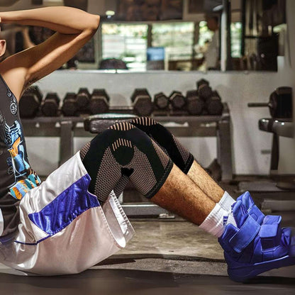 CopperFlex Knee Compression Sleeve | for Pain Relief - Support - Mobility - perfect for Athletes, Arthritis, Seniors, and Injury Recovery Bowlift