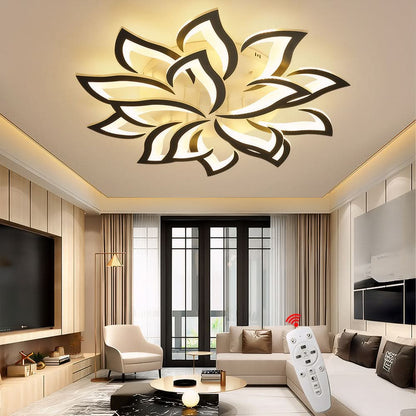 Skanto | Modern Floral LED Ceiling Lamp for Home Decor