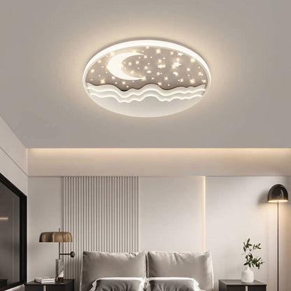 Frendorf | LunaAura LED ceiling light | Heavenly moon-star design