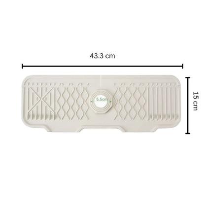 BowLift | Aqua Slope Rubber Faucet Sink Mat