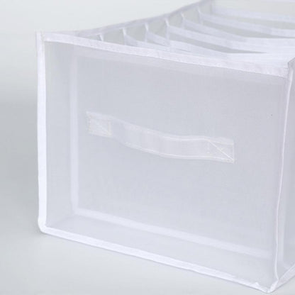 7 Grid Wardrobe Clothes Mesh Divider Organizer | Brehn