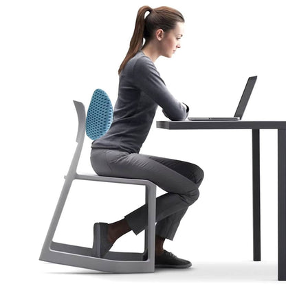 BowLift | Ergonomic Lumbar Support Cushion for Lower Back Pain Relief - Ideal for Office, Driving, and Home Use