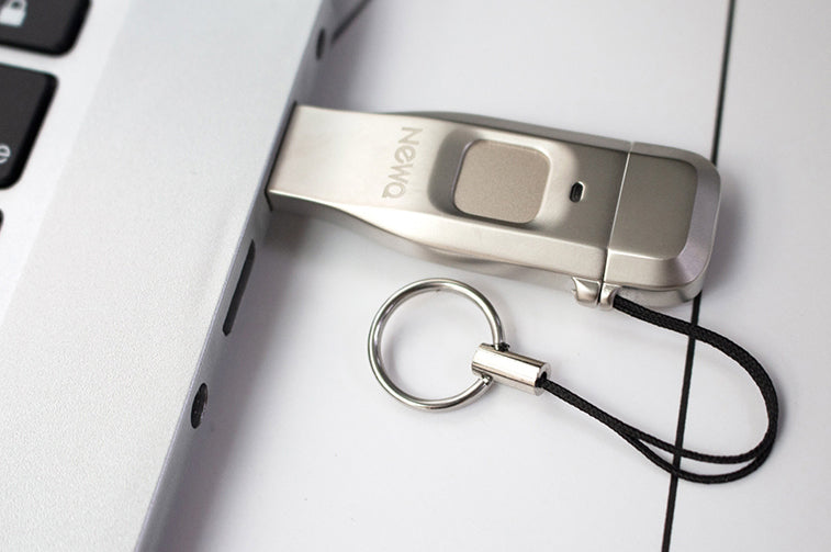 BowLift | USB3.0 Fingerprint Encryption USB Flash Disk with APP Management System, for Business / Personal Data Security