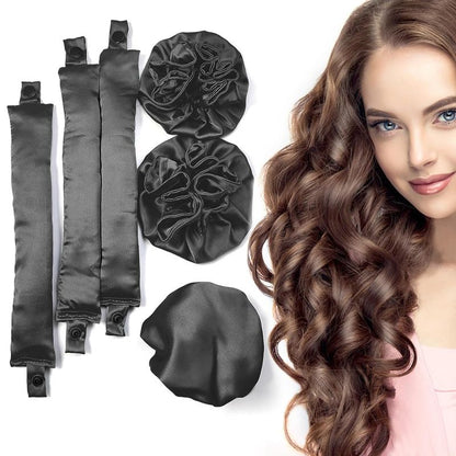 BowLift | Satin heatless curling iron set