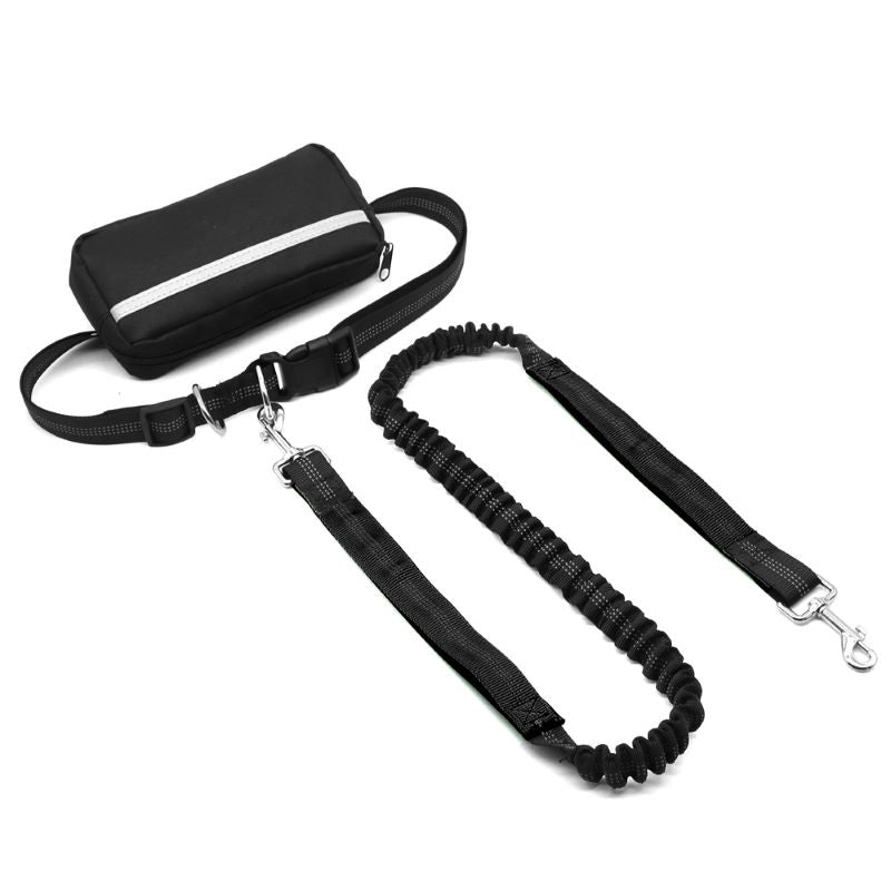 Skanto | Hands-Free Dog Leash with Zipper Pocket