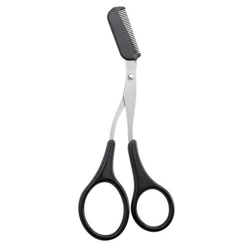Scissors for trimming eyebrows