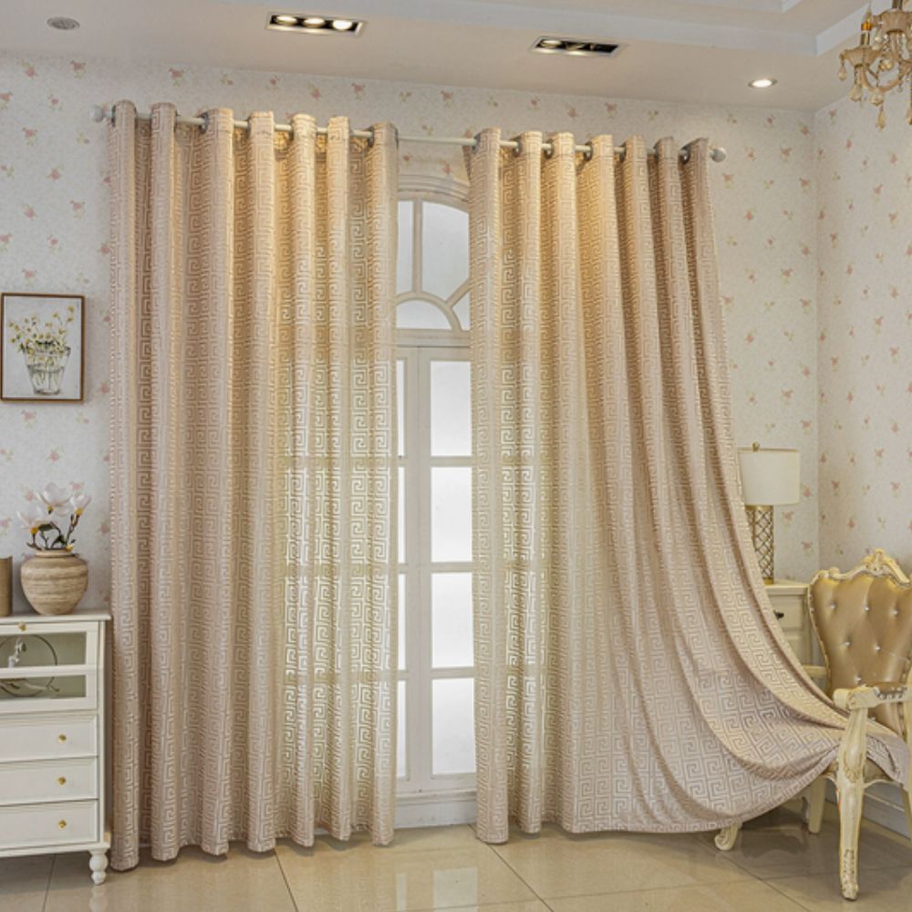 Skanto | Imperial Maze Embroidered Curtain