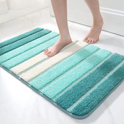 Skanto | Lumiere Striped Absorbent Bath Mat