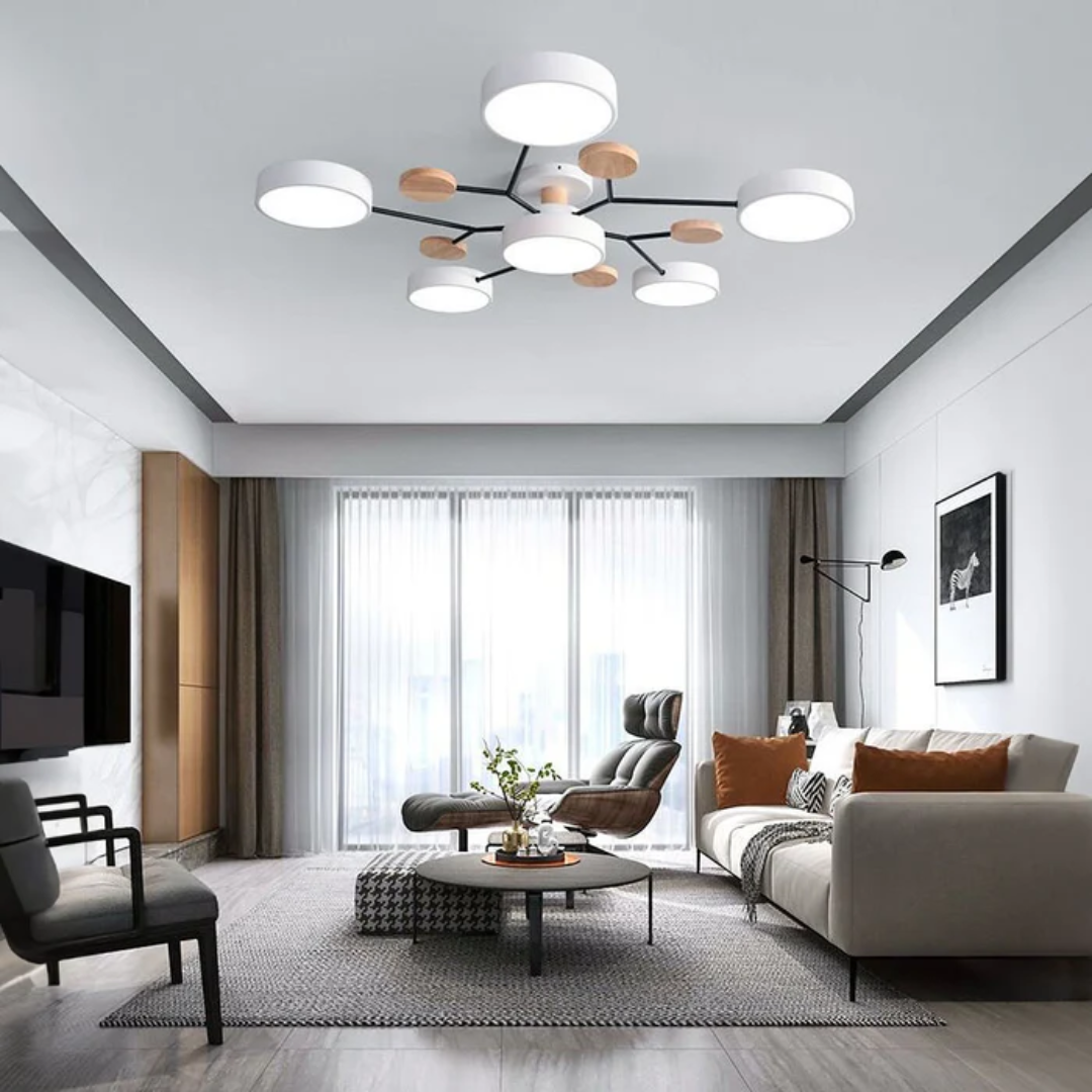 Skanto | Modern Round LED Ceiling Lamp