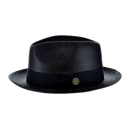 Natural Straw Fedora Hat | Bowlift
