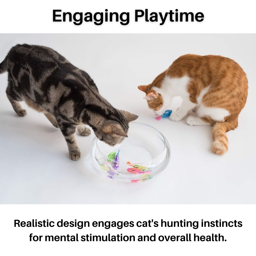 Skanto | AquaPret Interactive Cat Toy – Moving Fish with Lights