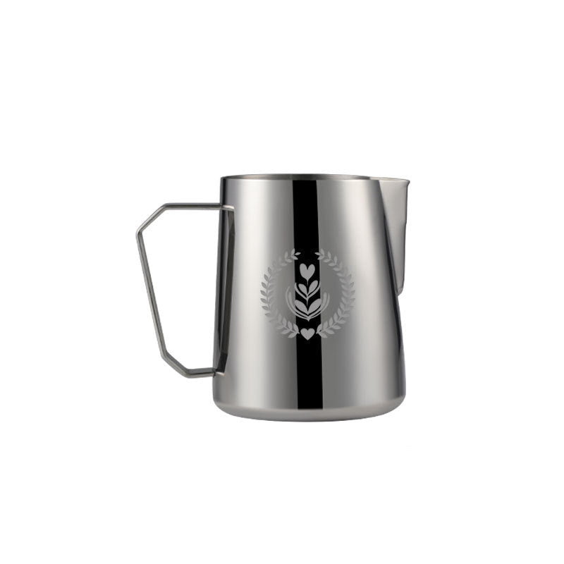 BowLift | Stainless Steel Latte Art Milk Jug – Coffee Frothing Pitcher