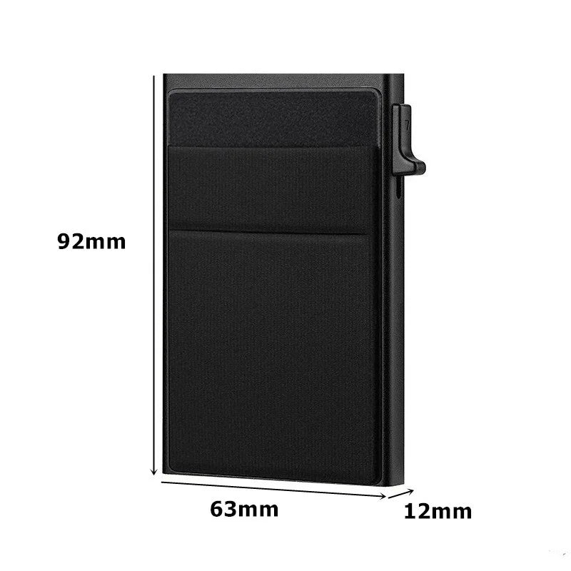 Minimalist RFID-blocking card holder wallet -  Design with upto 8 cards capacity Bowlift
