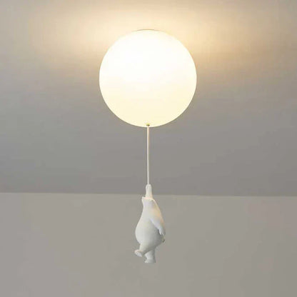 CloudBear – Playful Children's Room Lamp with Balloon