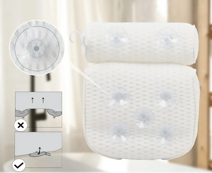 HydroComfort Luxury Bath Pillow Skanto