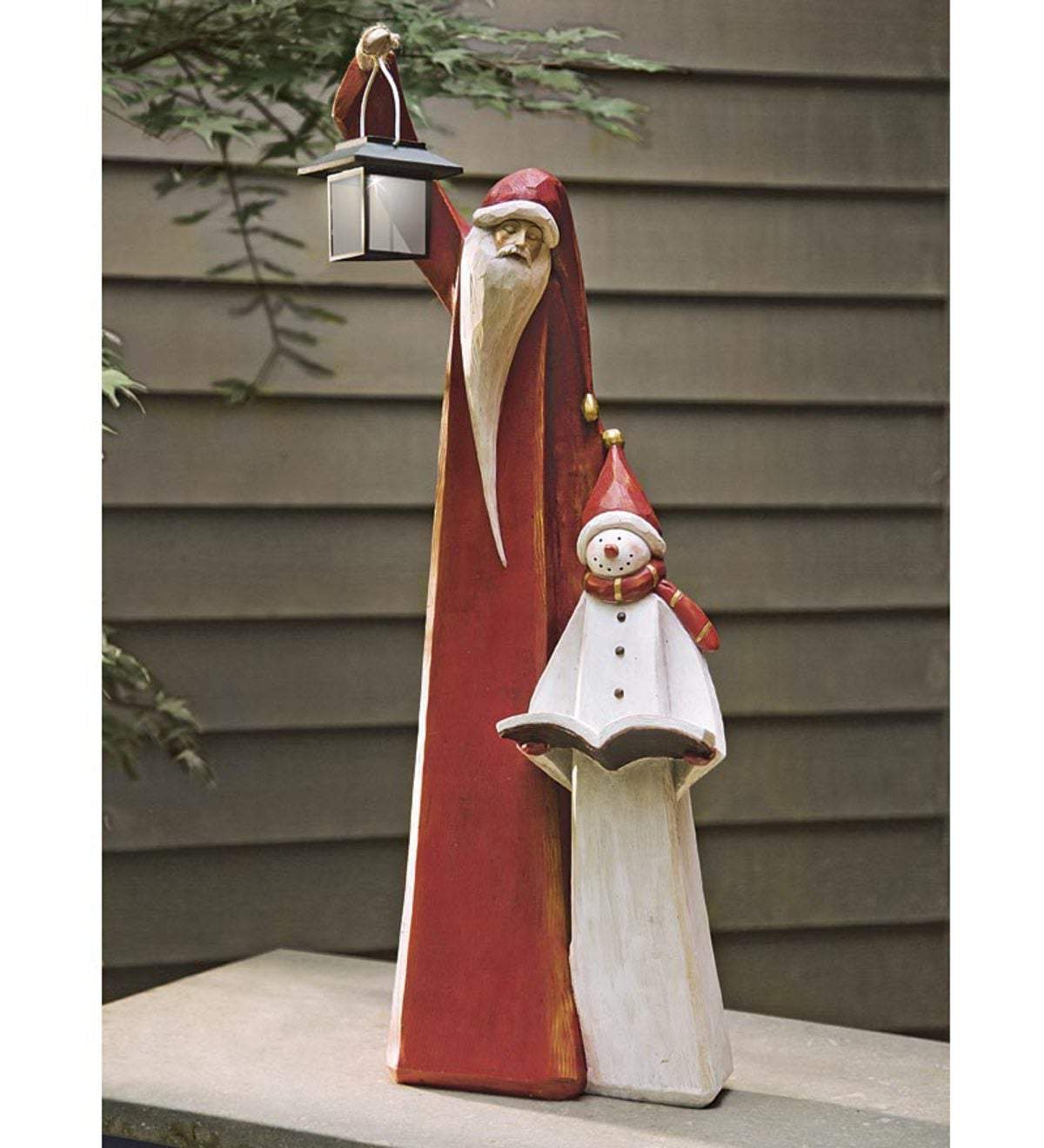 Skanto | Santa and Snowman Sculpture