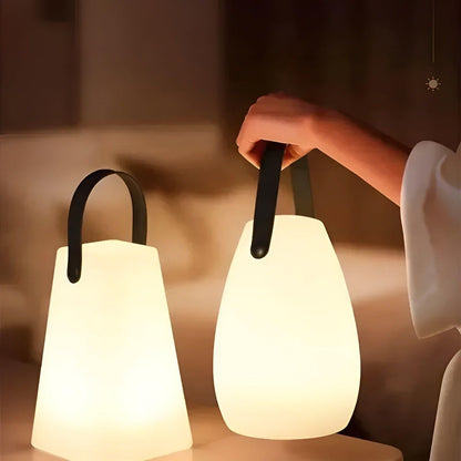 Skanto | LuminaFusion Lamp – Portable Waterproof Wireless Table Lamp with Remote Control