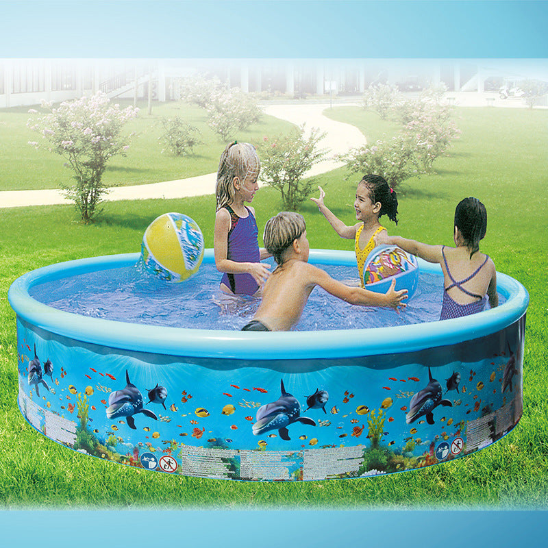 Unisex Inflatable Children's Swimming Pool Skanto