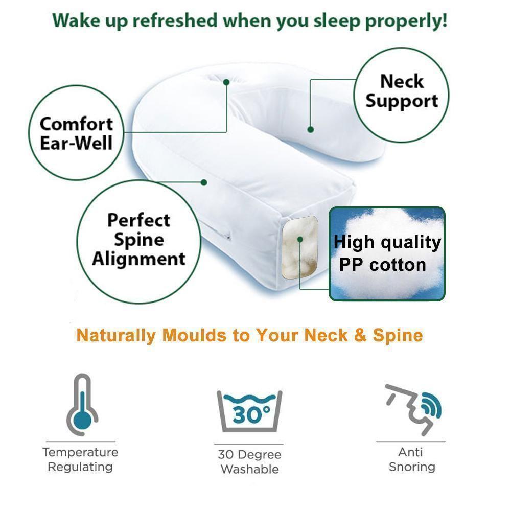 Skanto | Therapeutic Side Sleep Pillow