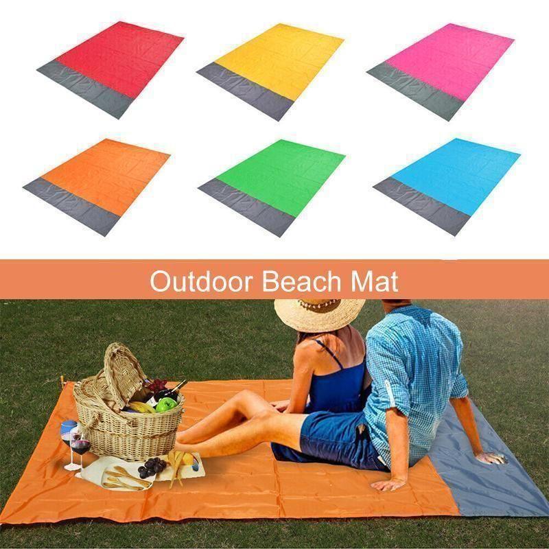 BowLift | Portable Anti-sand Beach Blanket - for Park, Beach and Picnic
