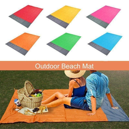 BowLift | Portable Anti-sand Beach Blanket - for Park, Beach and Picnic