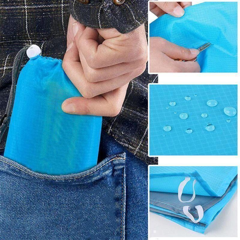 BowLift | Portable Anti-sand Beach Blanket - for Park, Beach and Picnic
