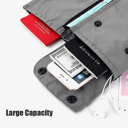 Skanto | RFID Blocking Travel Pouch Passport Holder
