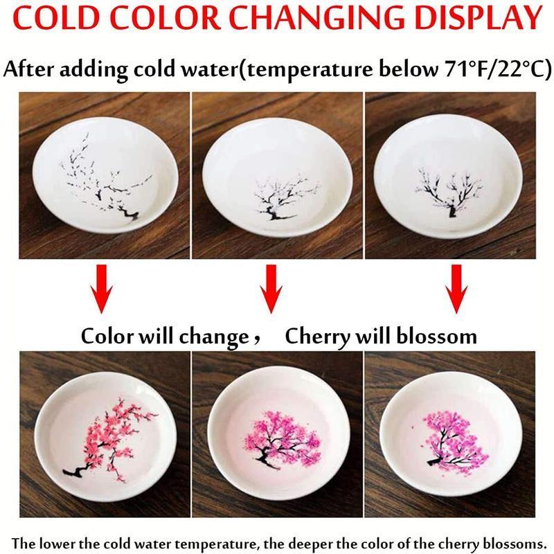 BowLift | Magic Cold Hot Temperature Color Changing Sakura Sake Cup