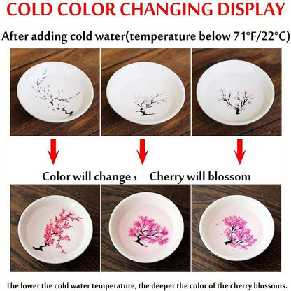 BowLift | Magic Cold Hot Temperature Color Changing Sakura Sake Cup