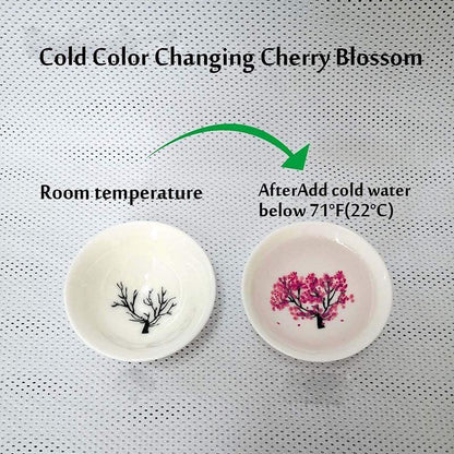 BowLift | Magic Cold Hot Temperature Color Changing Sakura Sake Cup