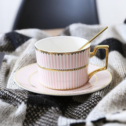 Skanto | Coffee Cups + Saucers + Spoons