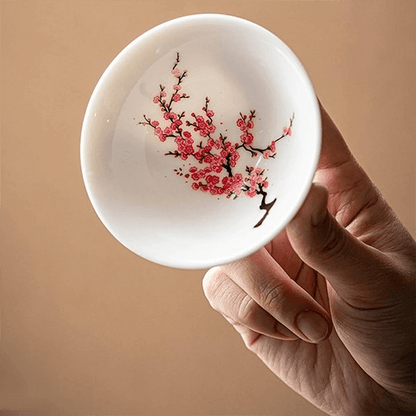 BowLift | Magic Cold Hot Temperature Color Changing Sakura Sake Cup