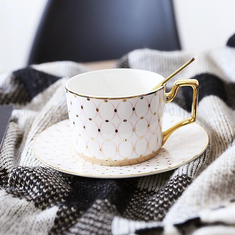 Skanto | Coffee Cups + Saucers + Spoons