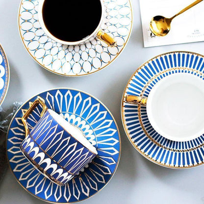 Skanto | Coffee Cups + Saucers + Spoons