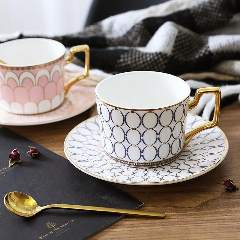 Skanto | Coffee Cups + Saucers + Spoons
